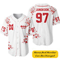 Custom BTS Kpop Concert Baseball Jersey Unisex
