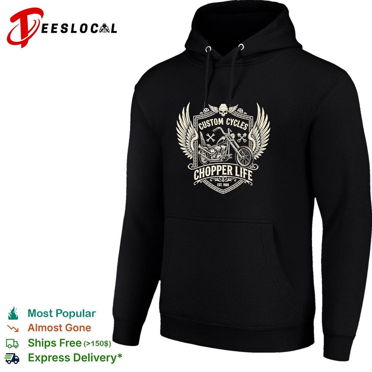 Custom cycles chopper life 1968 shirt Unisex