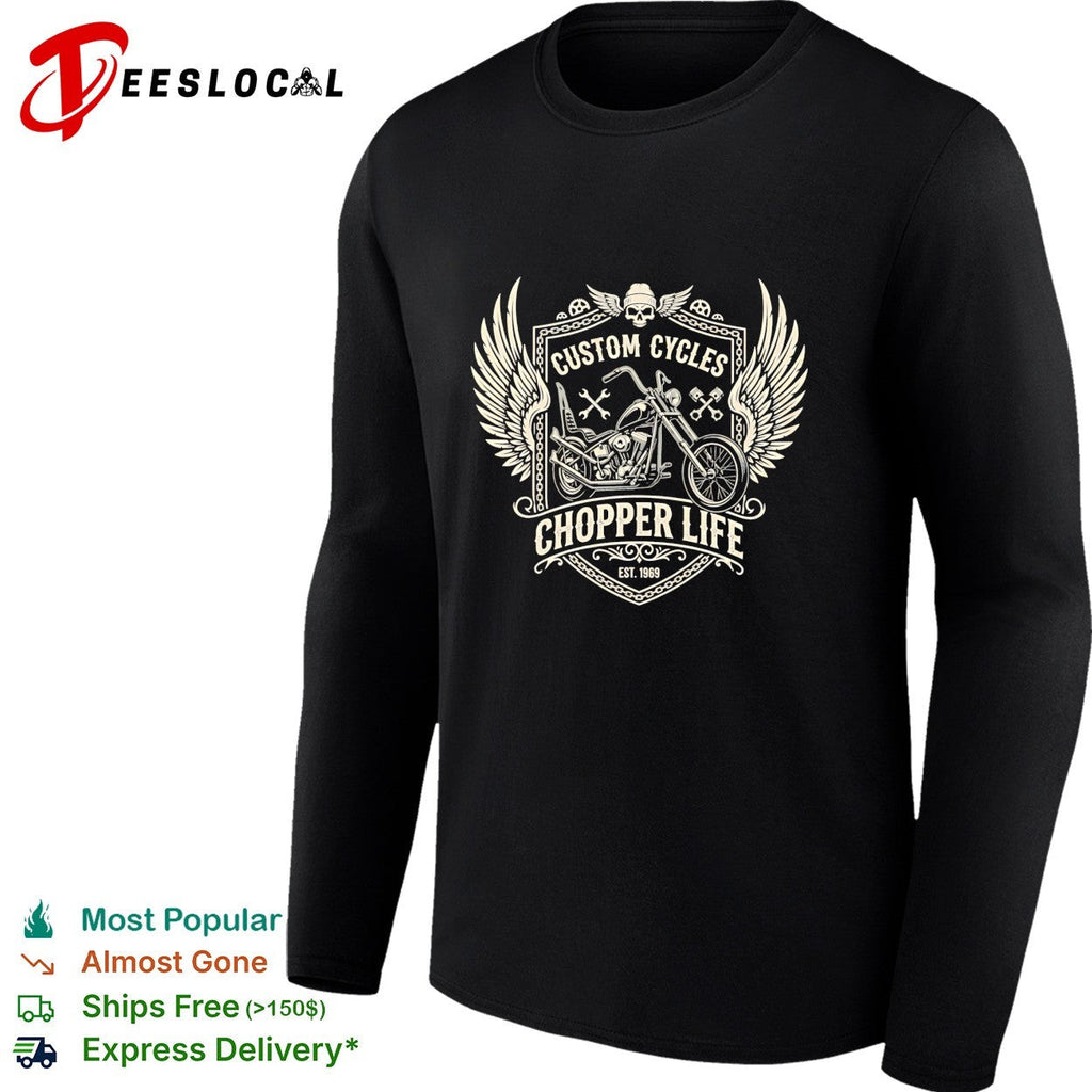 Custom cycles chopper life 1968 shirt Unisex