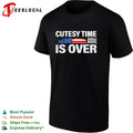 Cutesy time is over the Dan Bongino show American flag shirt Unisex
