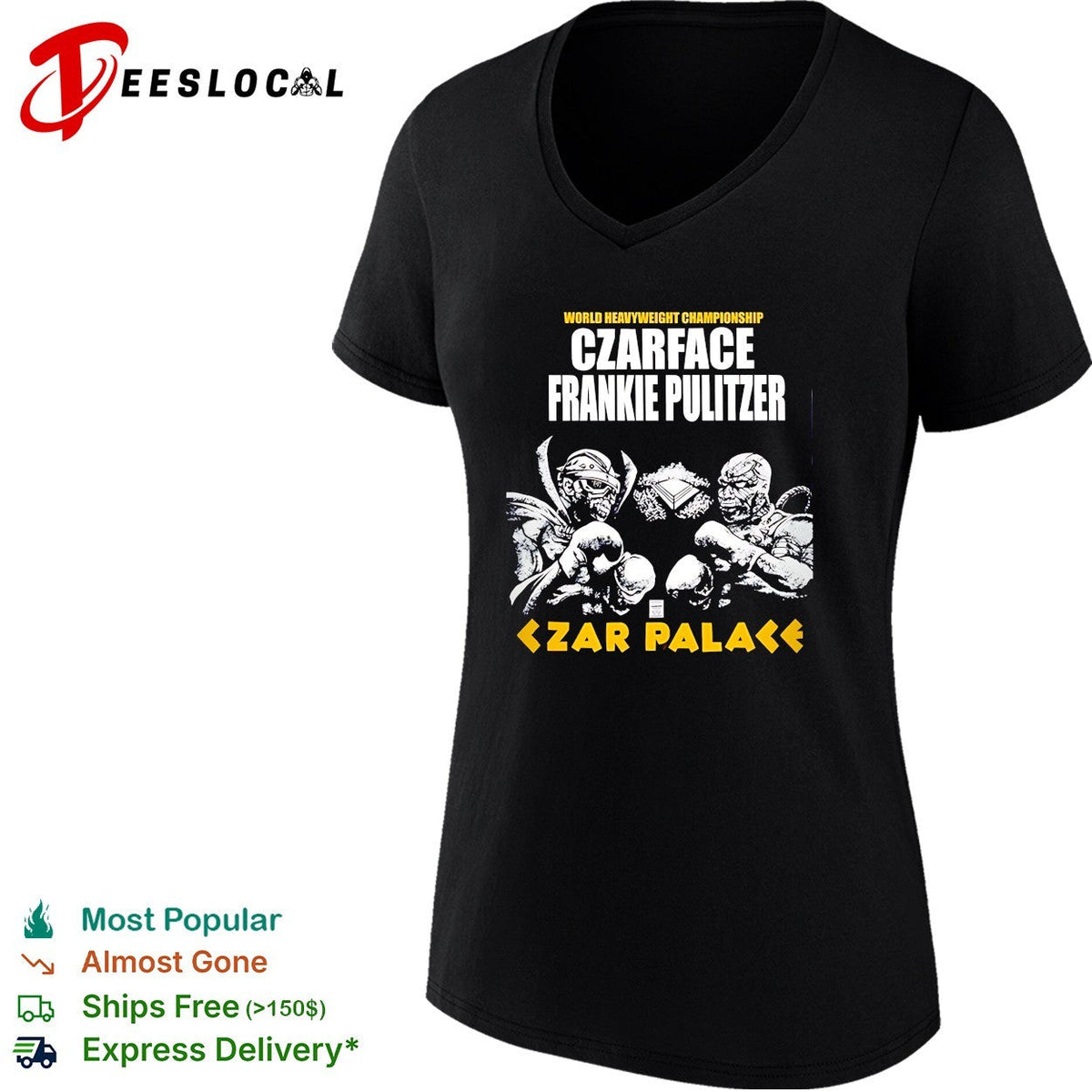 Czarface Frankie Pulitzer world heavyweight championship Czar Palace shirt Unisex