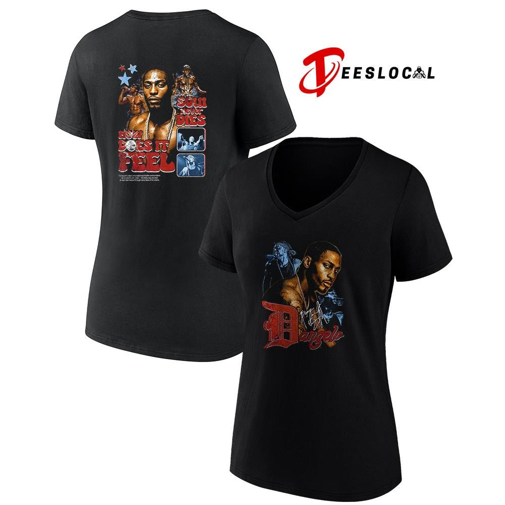 D’Angelo soul never dies how does it feel graphic signature shirt Unisex