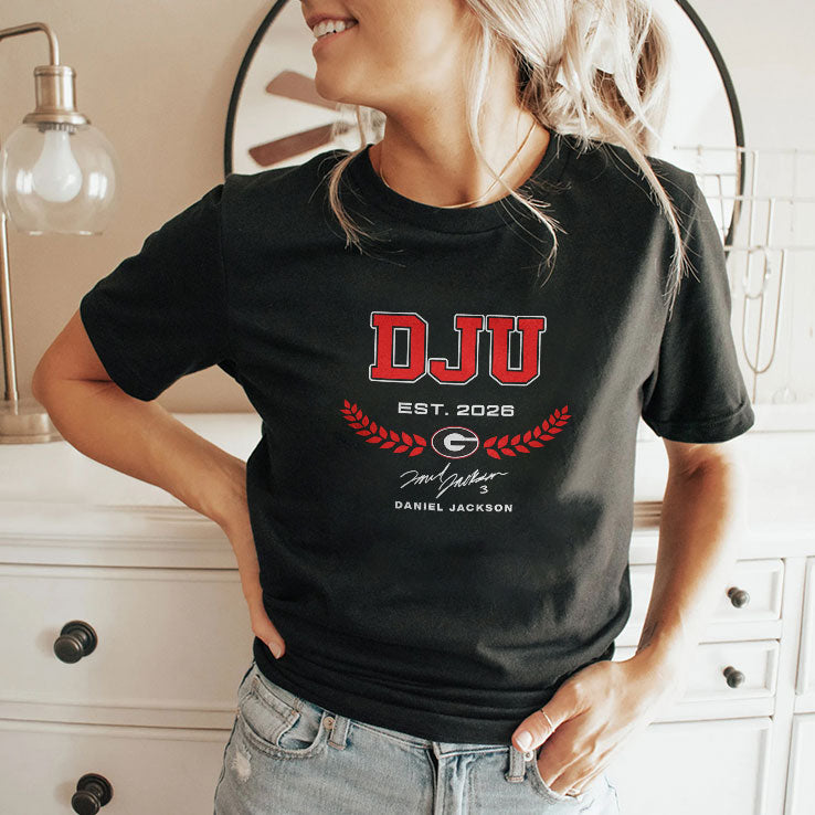 DJU Daniel Jackson Georgia Baseball Shirt Unisex