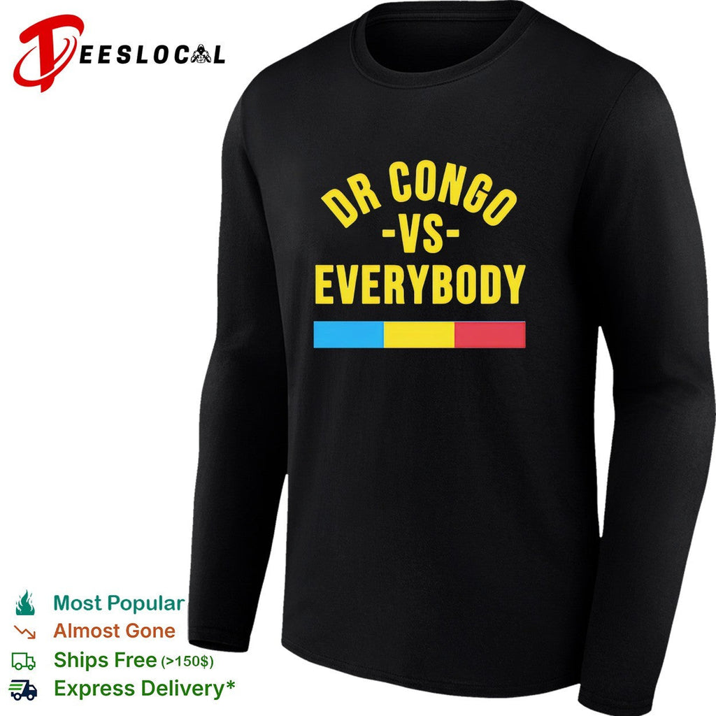 DR Congo vs everybody flag soccer pride shirt Unisex