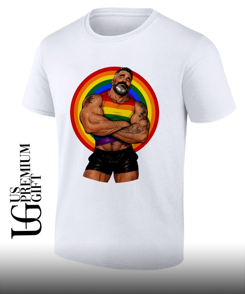 Daddy Bureau Wowyco Rainbow Gay Pride shirt Unisex