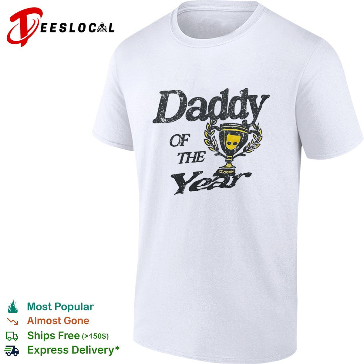 Daddy of the Year shirt Unisex