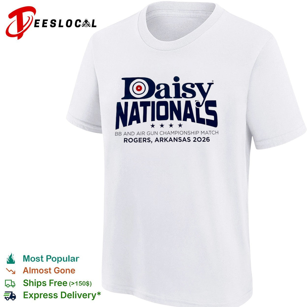 Daisy Nationals BB and Air Gun Championship Match Rogers Arkansas 2026 shirt Unisex