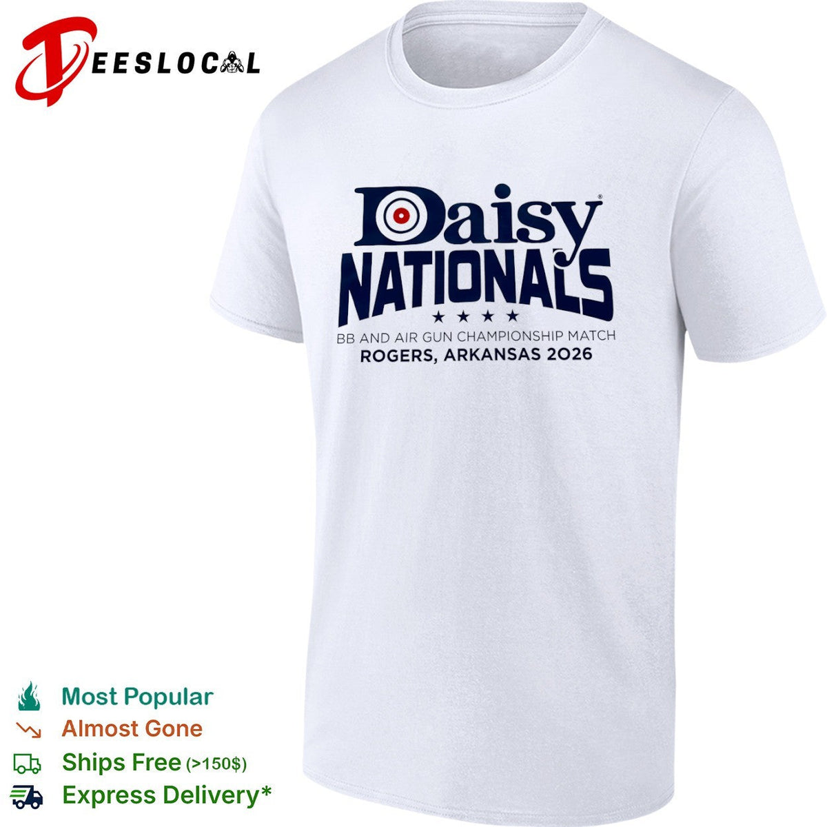 Daisy Nationals BB and Air Gun Championship Match Rogers Arkansas 2026 shirt Unisex