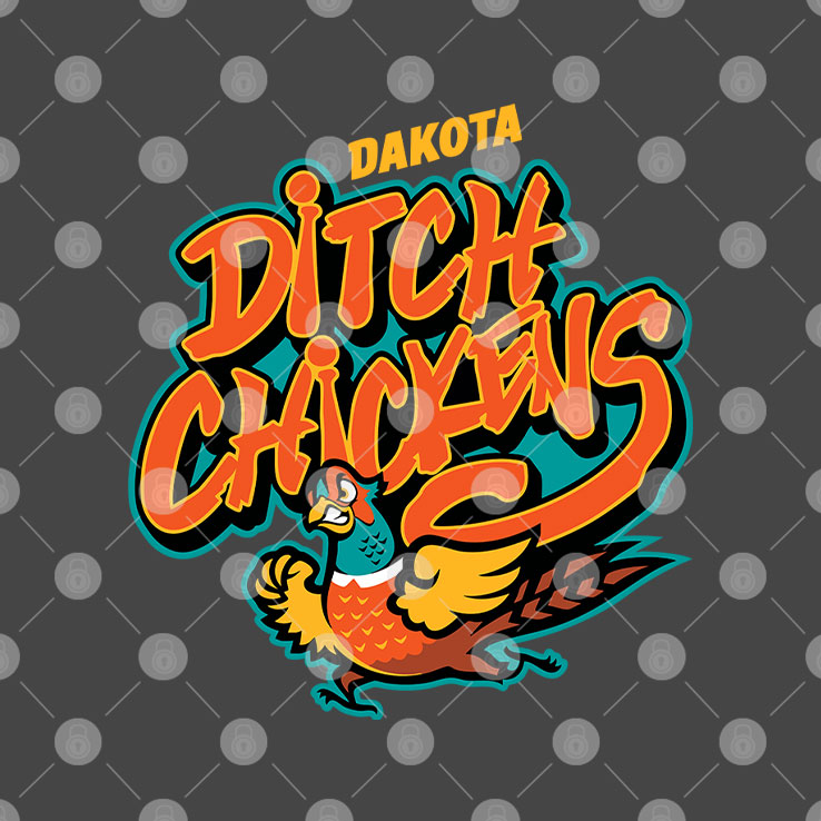 Dakota Ditch Chickens T Shirt Unisex