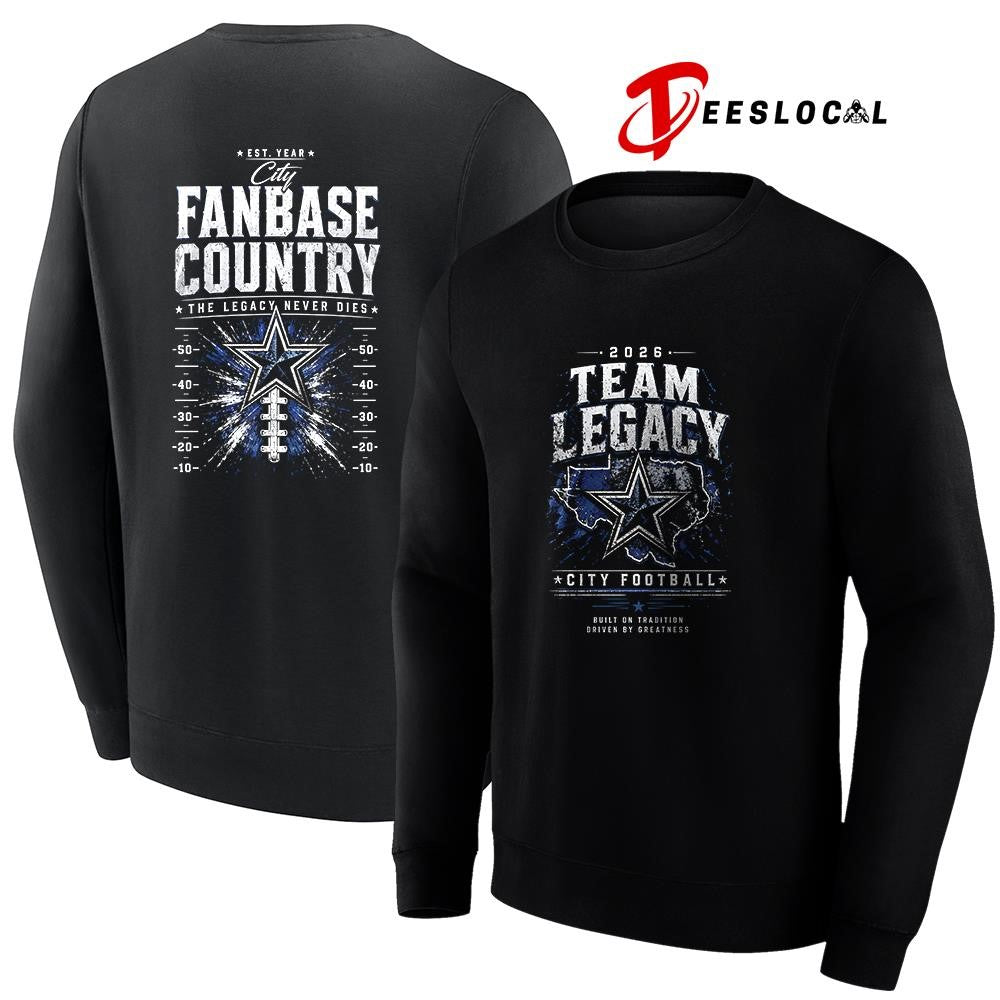 Dallas Cowboys team legacy built on tradition driven by greatness city fanbase country shirt