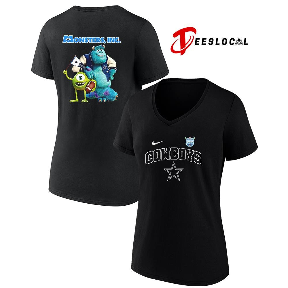 Dallas Cowboys x Monster Inc Funday cartoon shirt Unisex