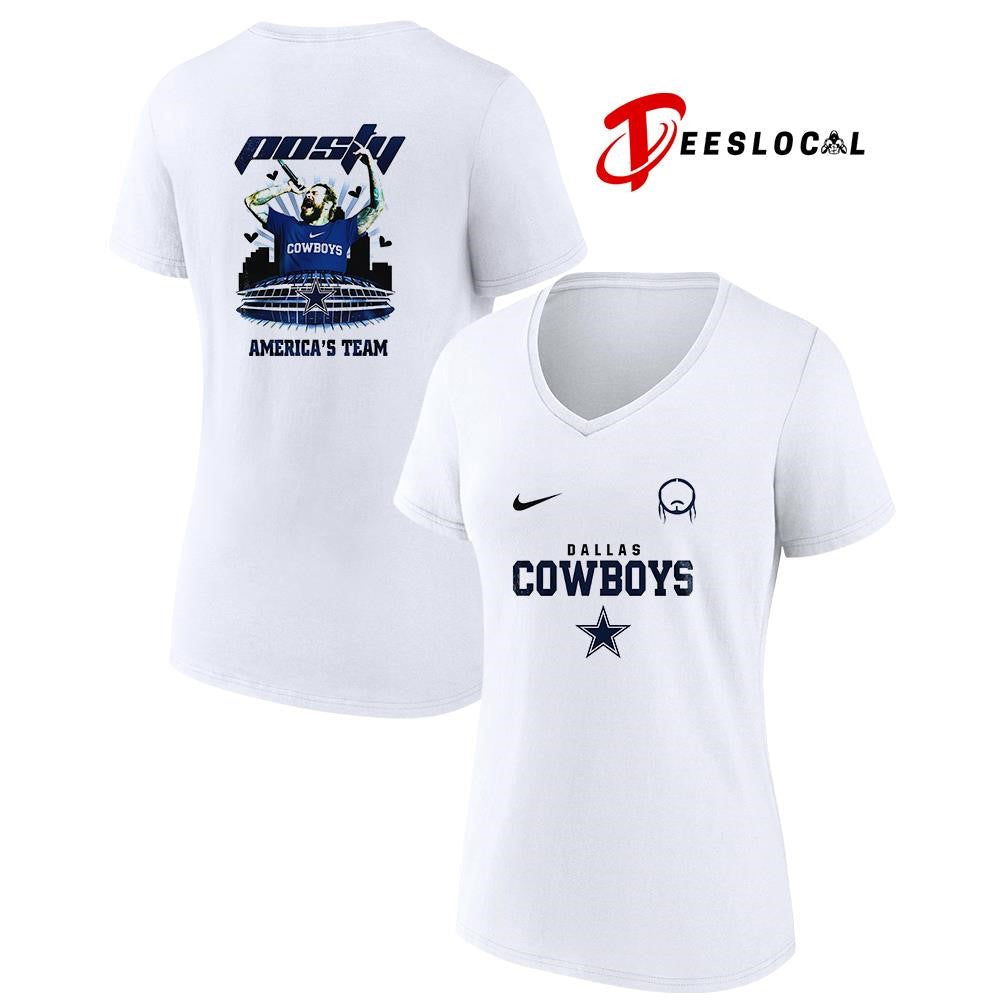Dallas Cowboys x Post Malone Posty stadium shirt Unisex