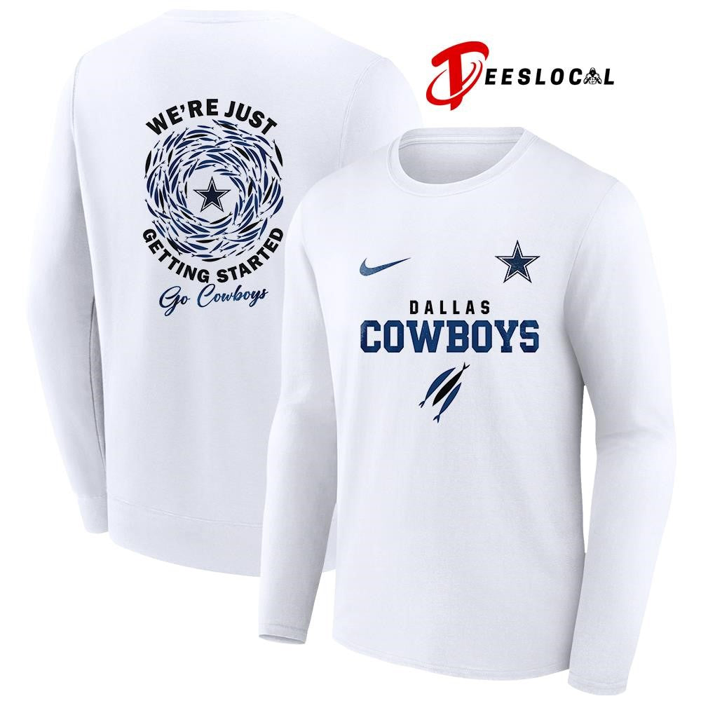 Dallas Cowboys x The Chosen we’re just getting started logo shirt Unisex