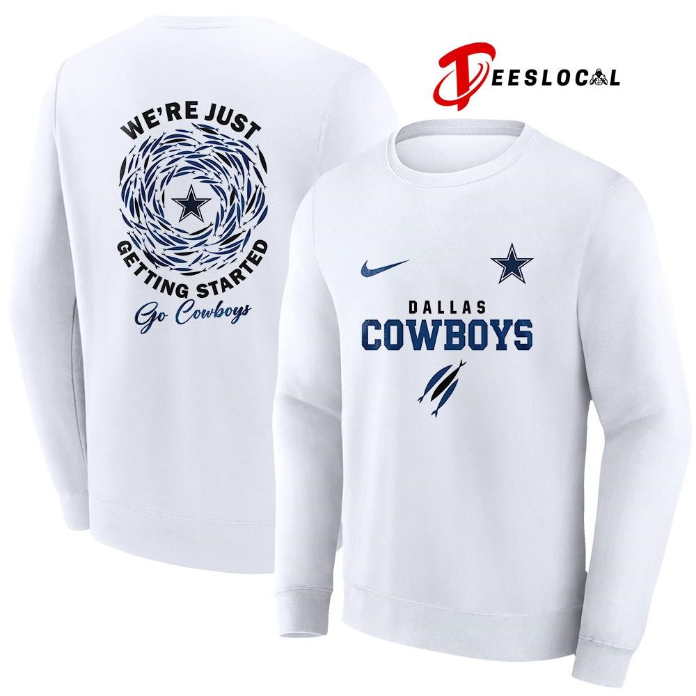Dallas Cowboys x The Chosen we’re just getting started logo shirt Unisex