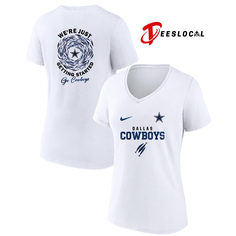 Dallas Cowboys x The Chosen we’re just getting started logo shirt Unisex