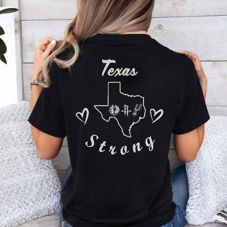 Dallas Mavericks Houston Rockets San Antonio Spurs Texas Strong Shirt Unisex