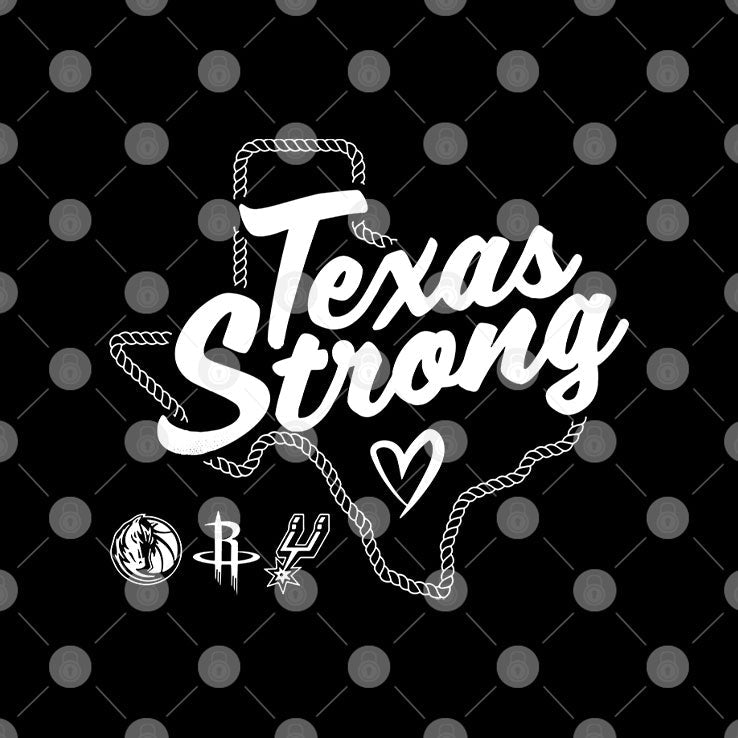 Dallas Mavericks Houston Rockets San Antonio Spurs Texas Strong Shirt Unisex