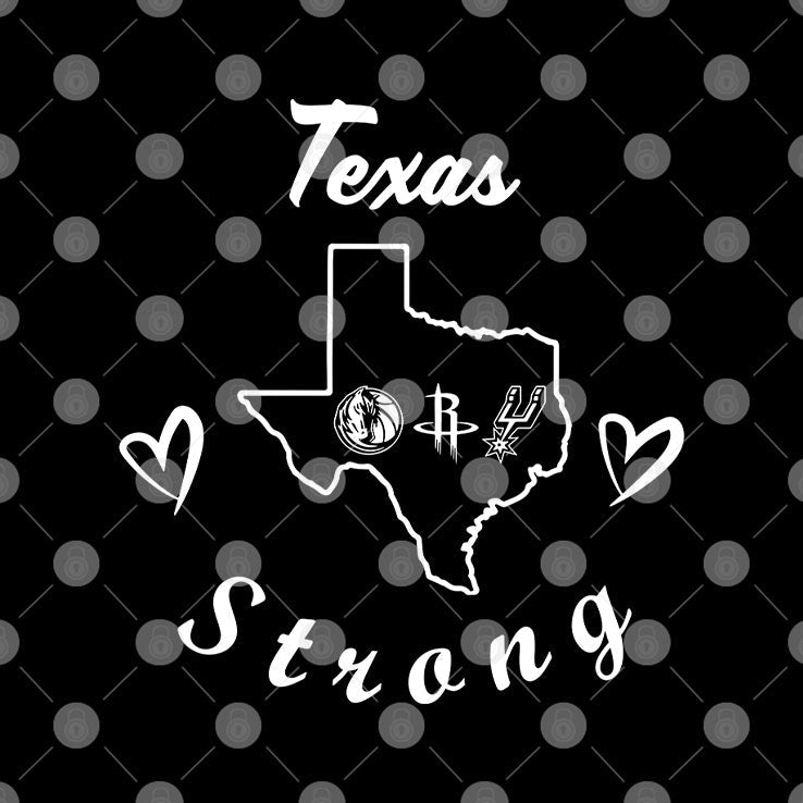 Dallas Mavericks Houston Rockets San Antonio Spurs Texas Strong Shirt Unisex