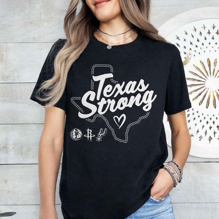Dallas Mavericks Houston Rockets San Antonio Spurs Texas Strong Shirt Unisex