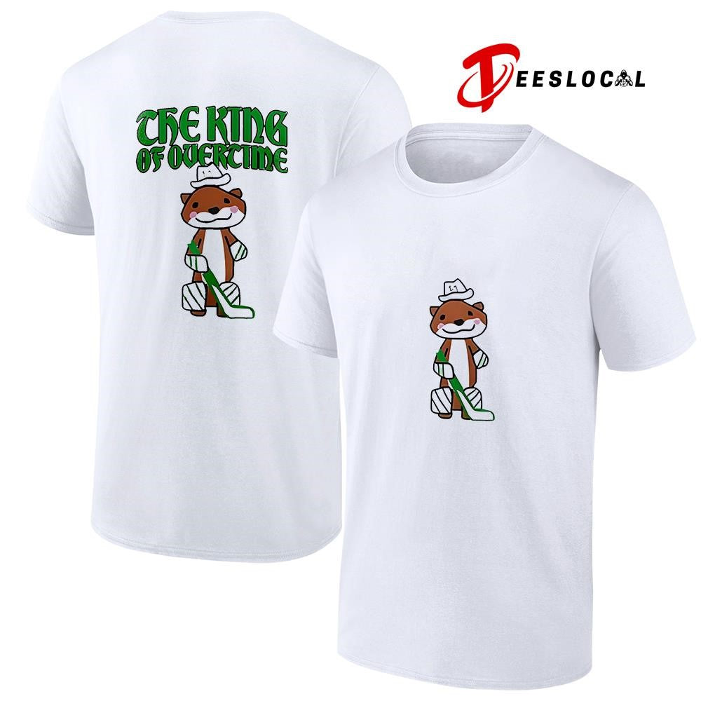 Dallas Stars Thomas Harley otter the king of overtime hockey mascot shirt Unisex