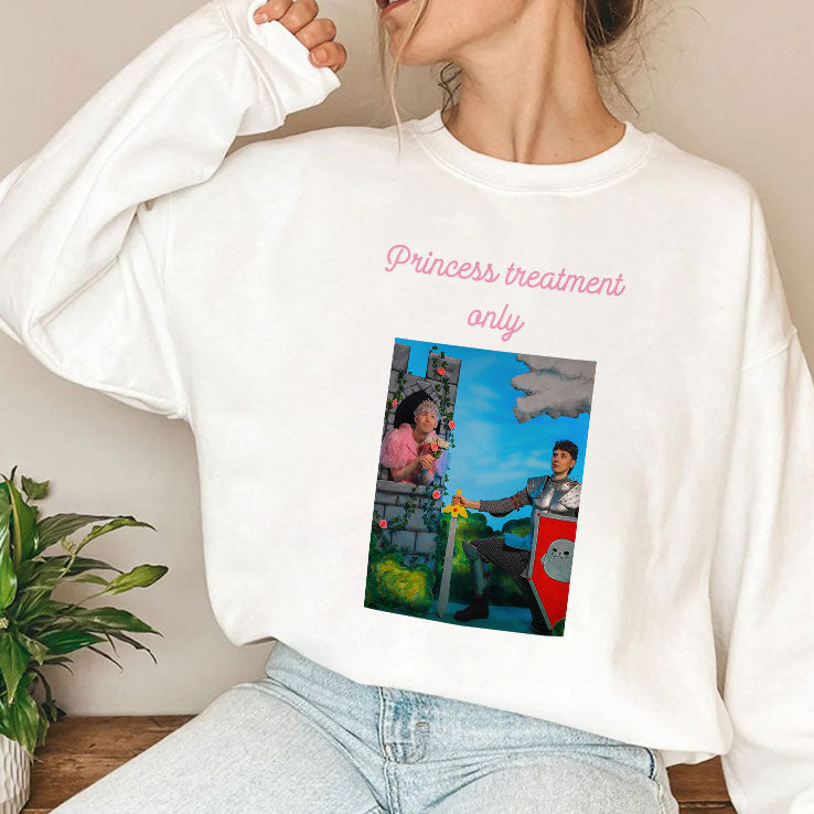 Dan Howell And Phil Lester Princess Treatment Only T Shirt Unisex