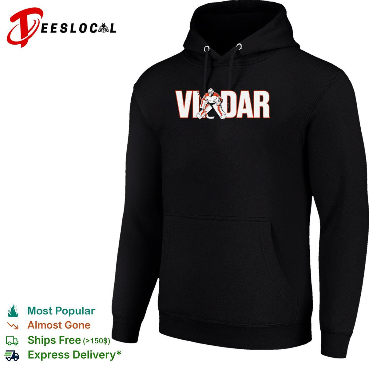 Dan Vladar Philadelphia Flyers goalie typography shirt Unisex