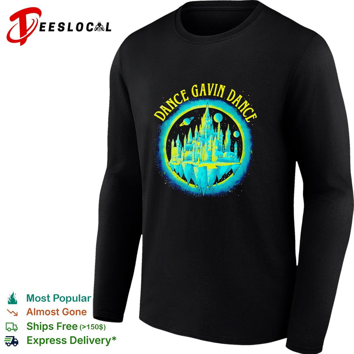 Dance Gavin Dance castle shirt Unisex