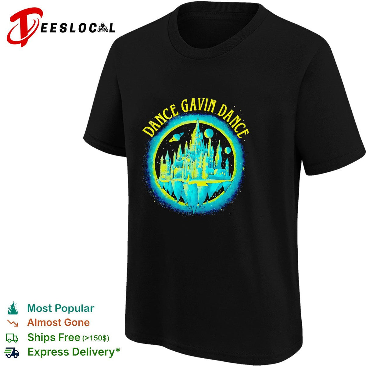 Dance Gavin Dance castle shirt Unisex