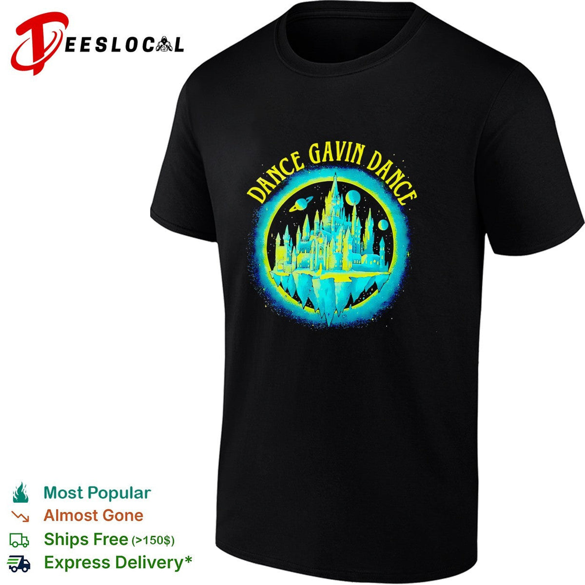 Dance Gavin Dance castle shirt Unisex