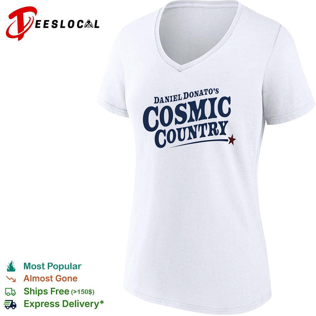 Daniel Donato’s Cosmic Country logo typography shirt Unisex