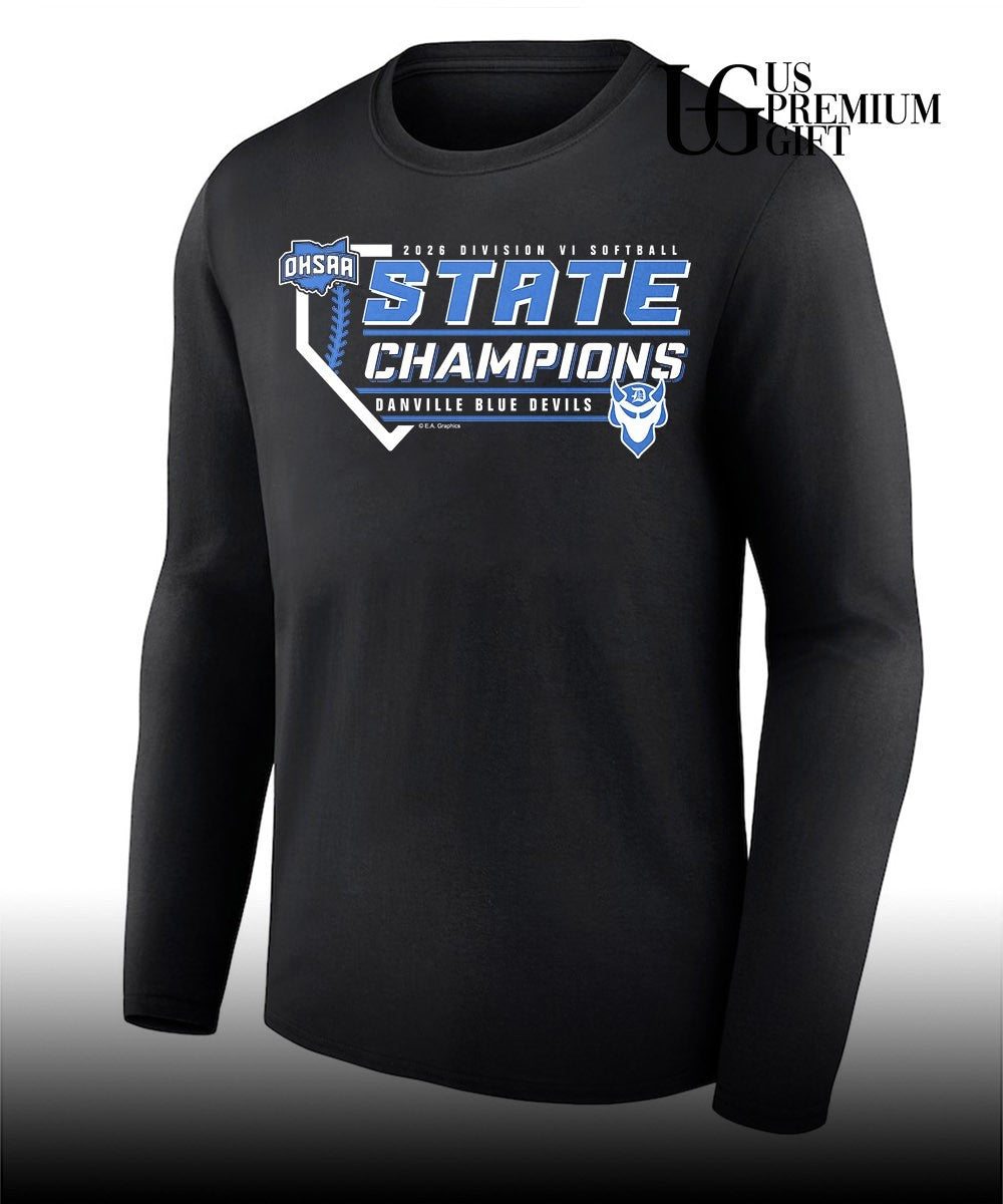 Danville Blue Devils 2026 OHSAA Softball Division 6 State Champions shirt Unisex