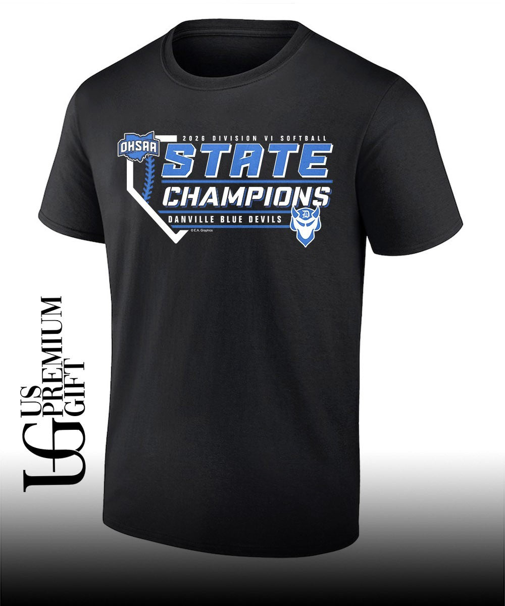 Danville Blue Devils 2026 OHSAA Softball Division 6 State Champions shirt Unisex