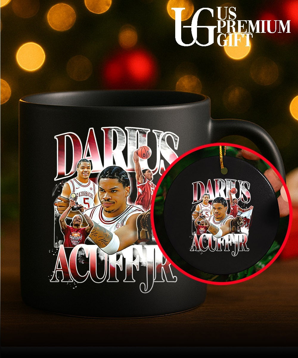 Darius Acuff Jr Arkansas Razorbacks NCAA Basketball Player graphic shirt Unisex