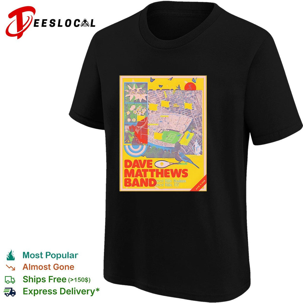 Dave Matthews Band Forest Hills New York 2026 Forest Hills Stadium On June 10 2026 shirt Unisex
