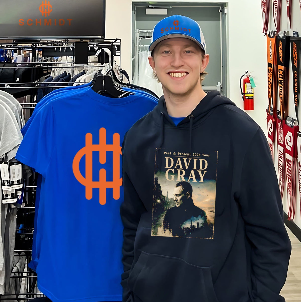 David Gray Past & Present 2026 Tour Singer Songwriter shirt Unisex
