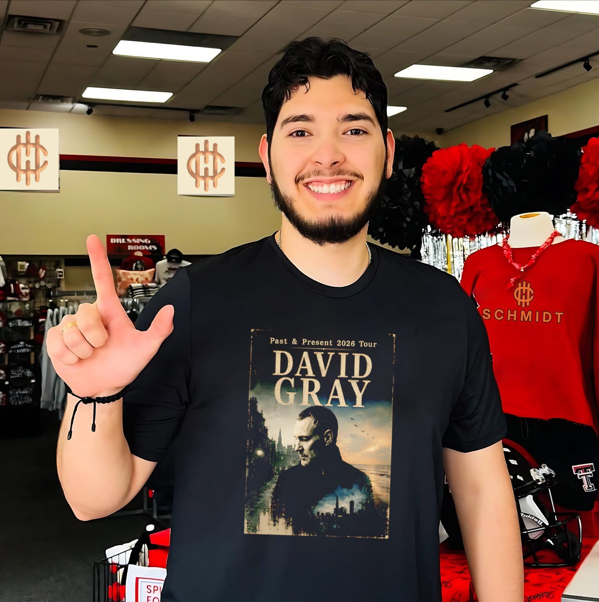 David Gray Past & Present 2026 Tour Singer Songwriter shirt Unisex