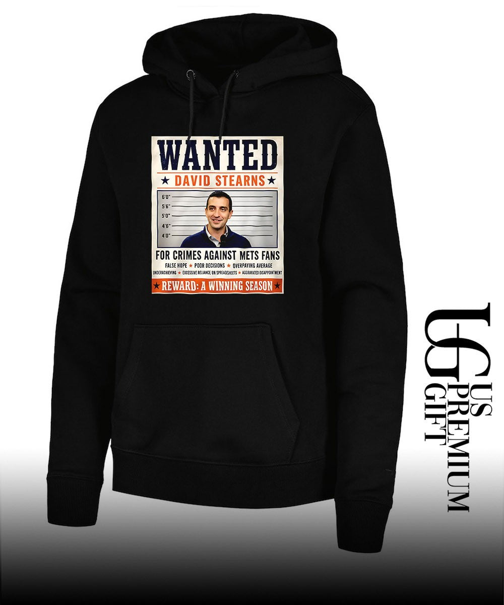 David Stearns New York Mets Wanted for Crimes Against Mets Fans Unisex
