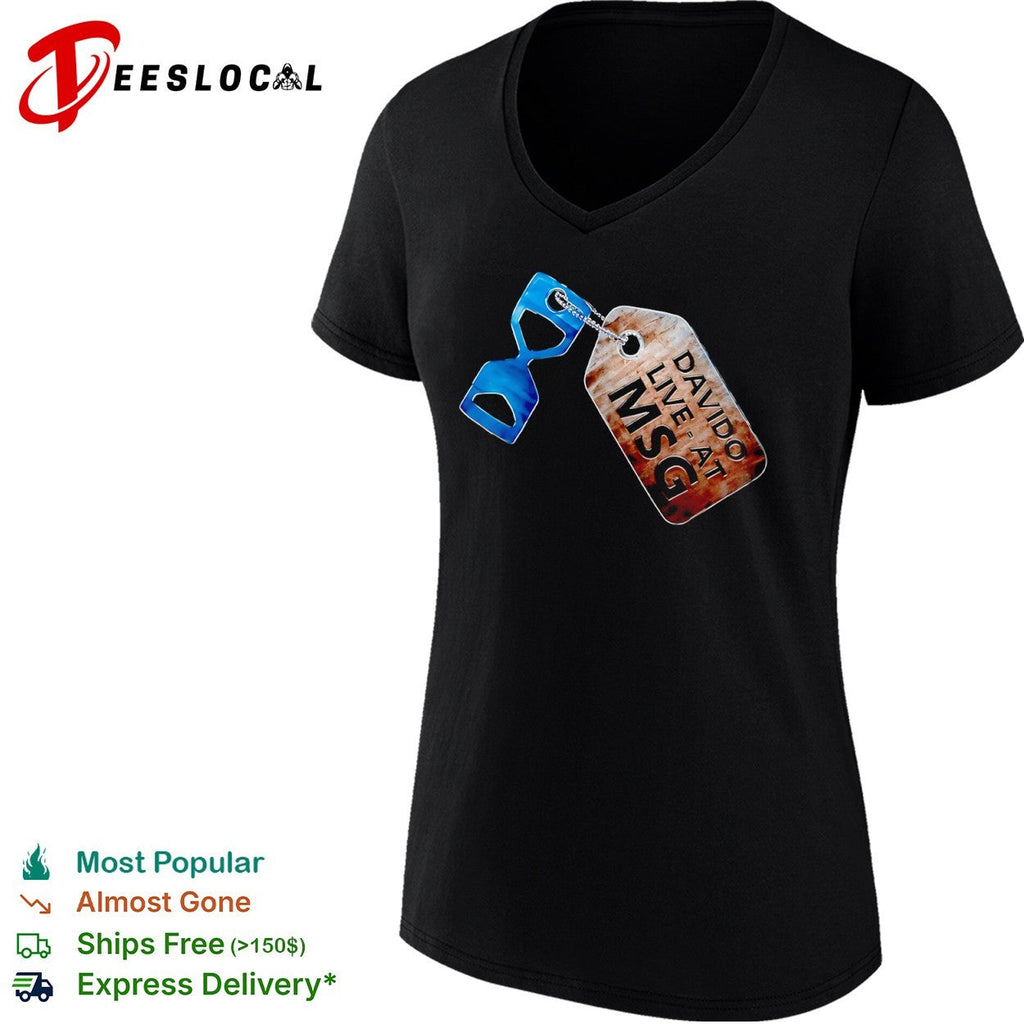 Davido Live at MSG Hourglass Pendant shirt Unisex