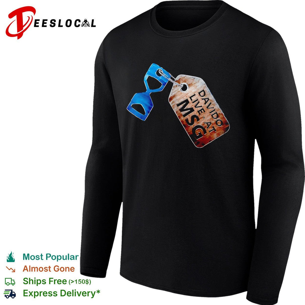 Davido Live at MSG Hourglass Pendant shirt Unisex