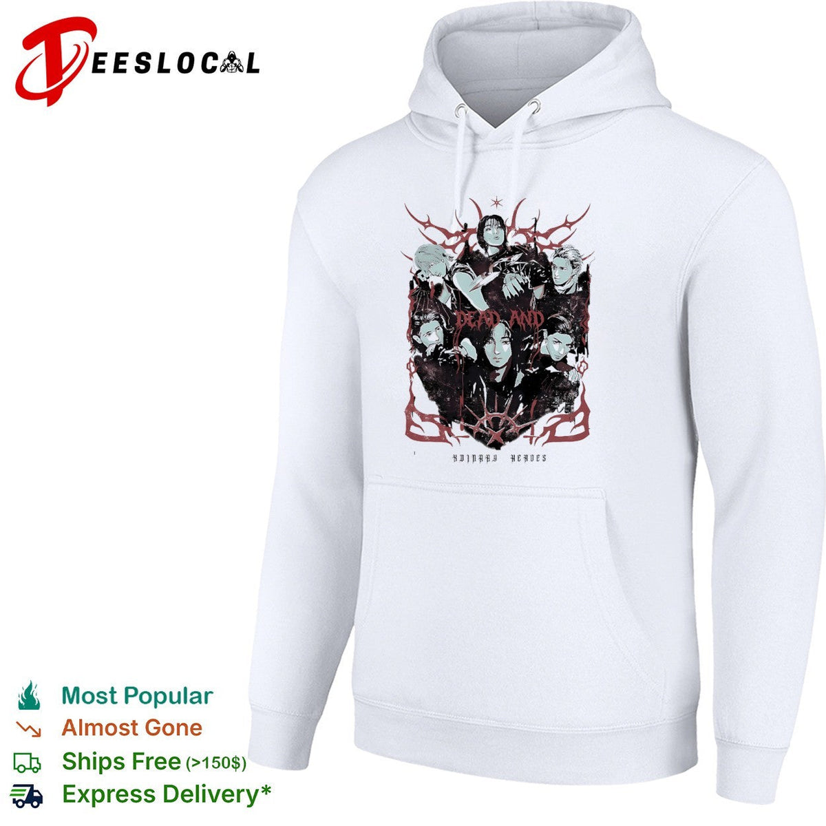 Dead and Ordinary Heroes Ateez Kpop Group Members Kpop Music shirt Unisex