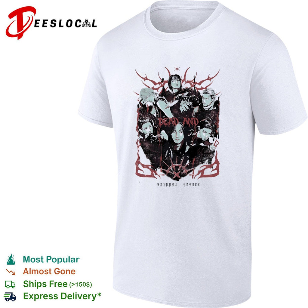 Dead and Ordinary Heroes Ateez Kpop Group Members Kpop Music shirt Unisex