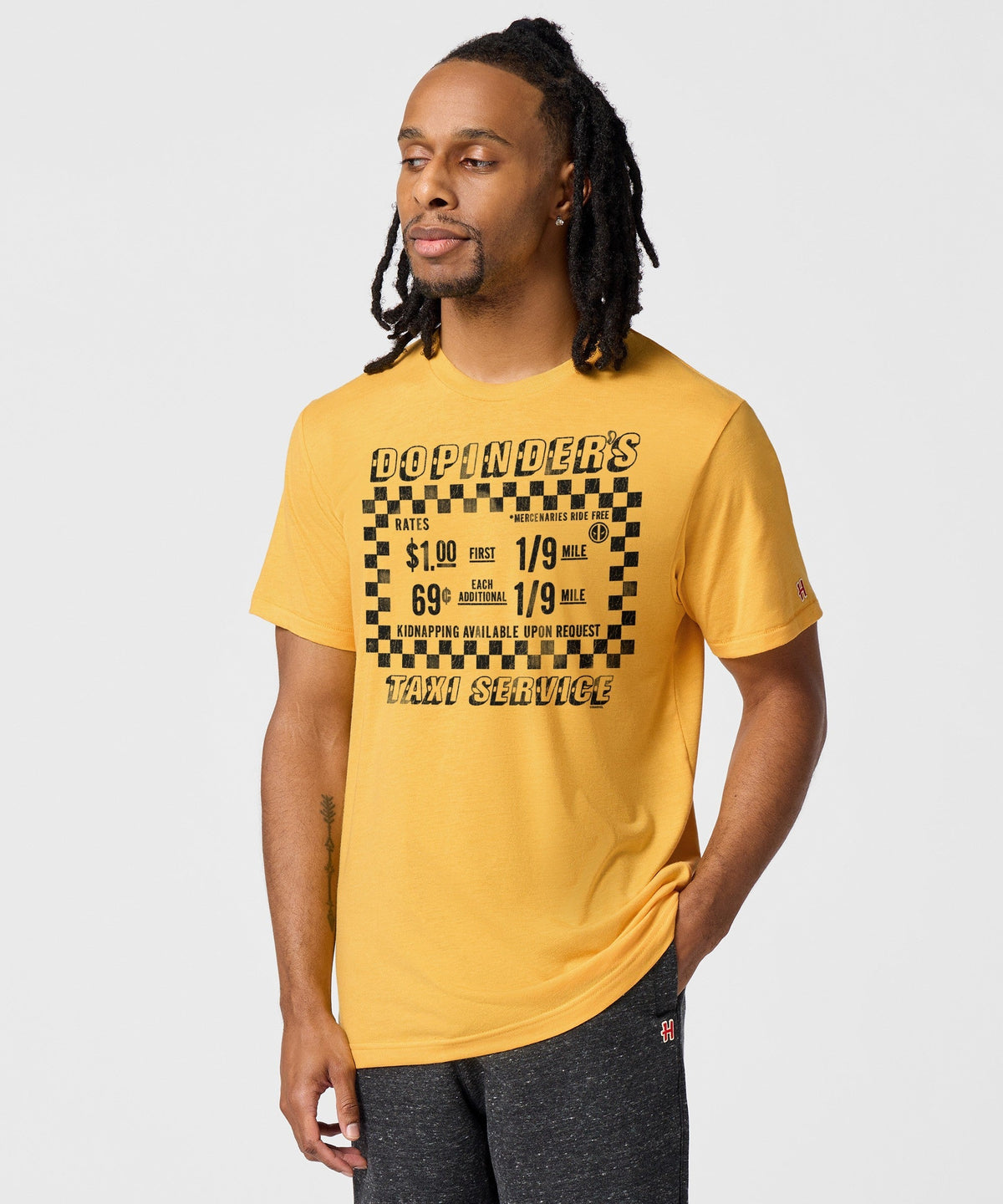 Deadpool Dopinder's Taxi Service Unisex