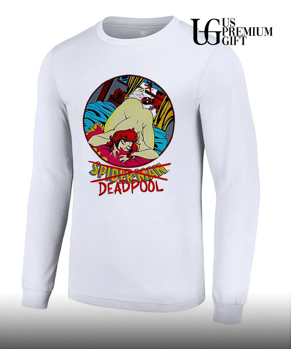 Deadpool Peeking shirt Unisex