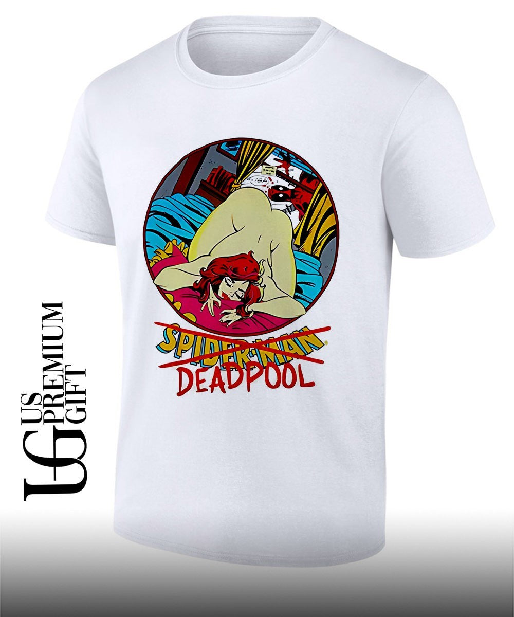 Deadpool Peeking shirt Unisex