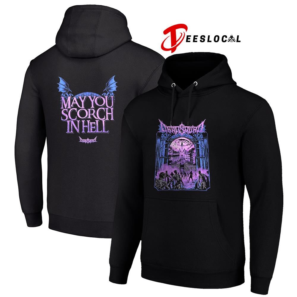Deadsquad may you scorch in hell castle graphic shirt Unisex