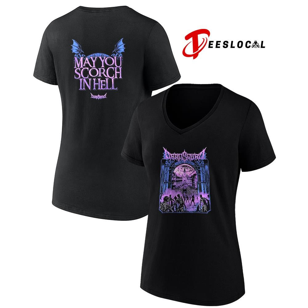 Deadsquad may you scorch in hell castle graphic shirt Unisex