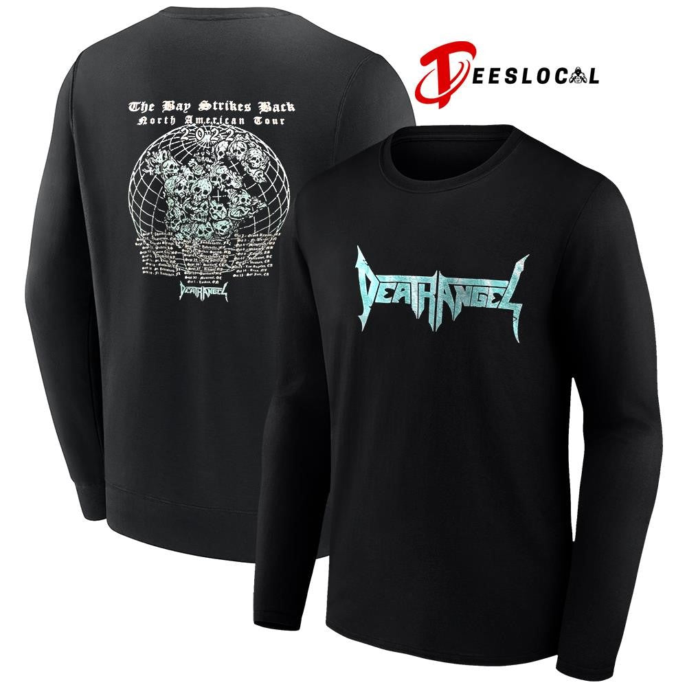 Death Angel The Bay Strikes Back North American tour dates schedule shirt Unisex