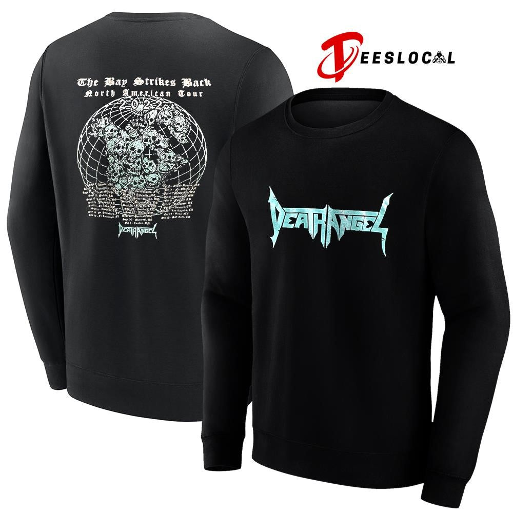 Death Angel The Bay Strikes Back North American tour dates schedule shirt Unisex