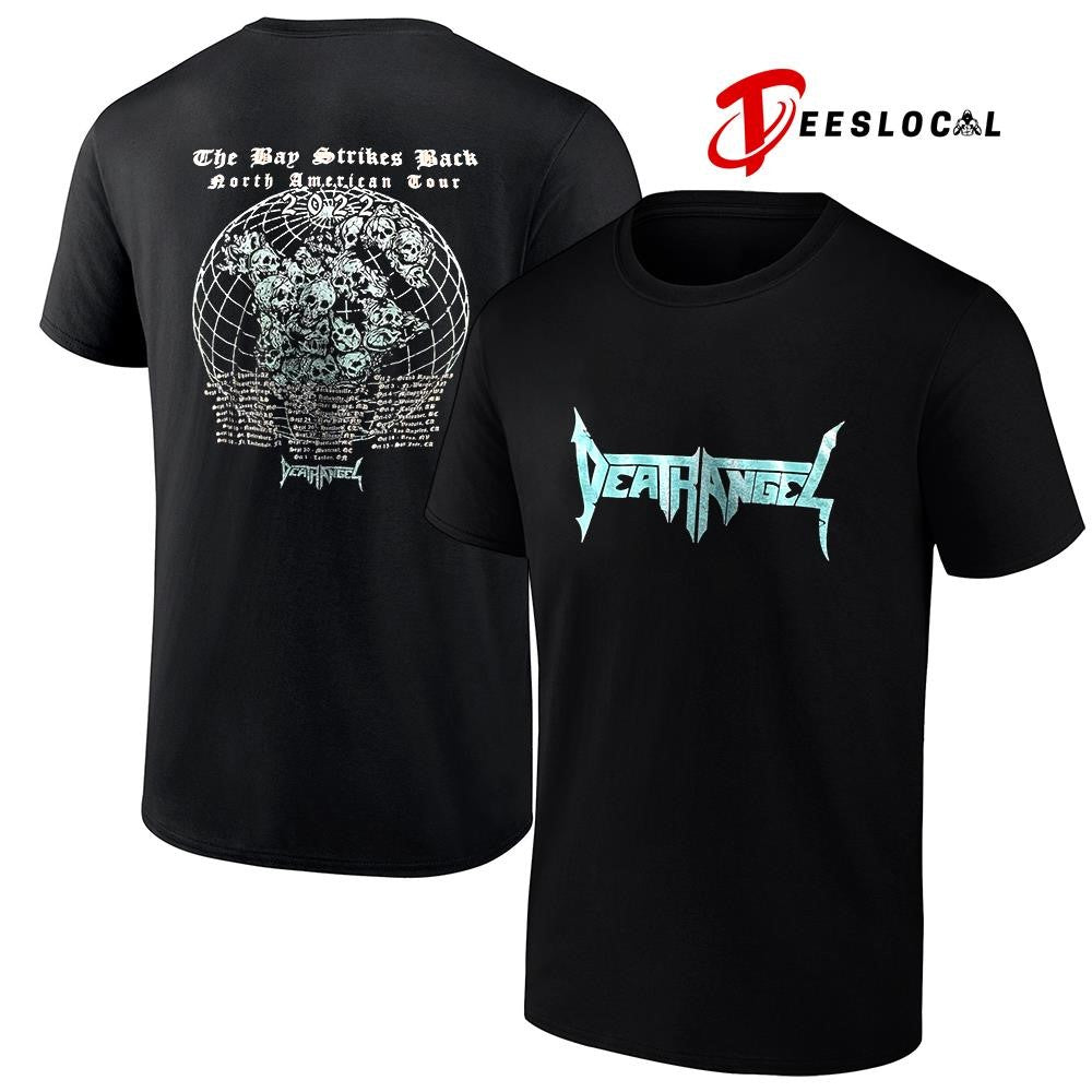 Death Angel The Bay Strikes Back North American tour dates schedule shirt Unisex