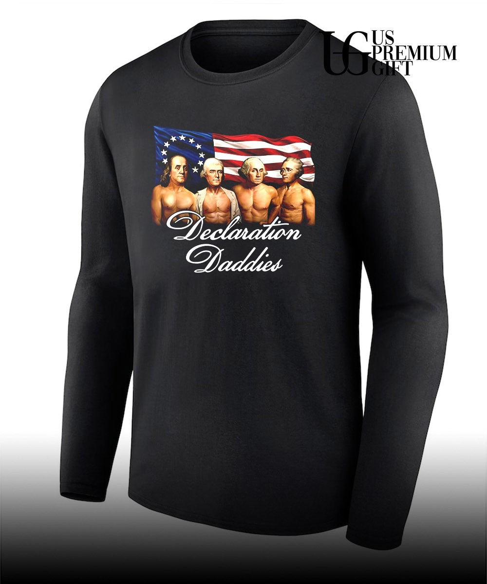 Declaration Daddies Founding Fathers Patriotic USA shirt Unisex